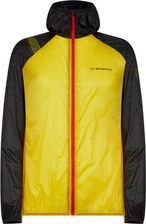 La Sportiva Blizzard Windbreaker Jacket Men Żółty Czarny - Kurtki do biegania
