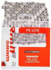 Zdjęcie Sram Łańcuch Pc 1170 Hp 114 Ogniw 11 Biegów Srebrny Powerlock - Krosno