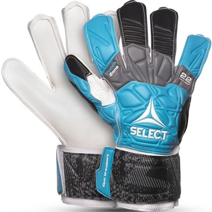 Select Rękawice Bramkarskie Gk Gloves 22 Flexi Grip Flat Cut Blue Black Grey White