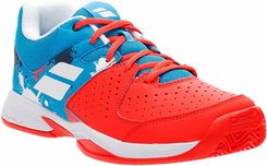 Zdjęcie Babolat Tenisowe Pulsion 20 Ac Junior Tomato Red Blue Aster - Zawadzkie