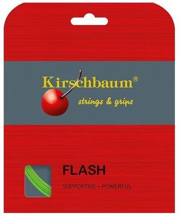 Kirschbaum Naciąg Do Tenisa Flash Lime 12m