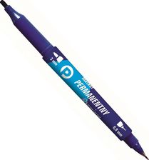 Zdjęcie Marker Dwustronny Permanentny Premium 2 Końcówki Niebieski - Łapy