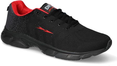 Sneakersy DK SA605122 Czarne/Szare/Czerwone