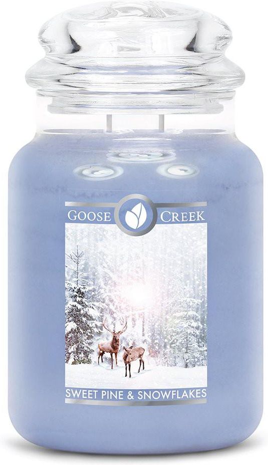 Goose Creek Świeca Sweet Pine & Snowflakes 680G 87160 Opinie i