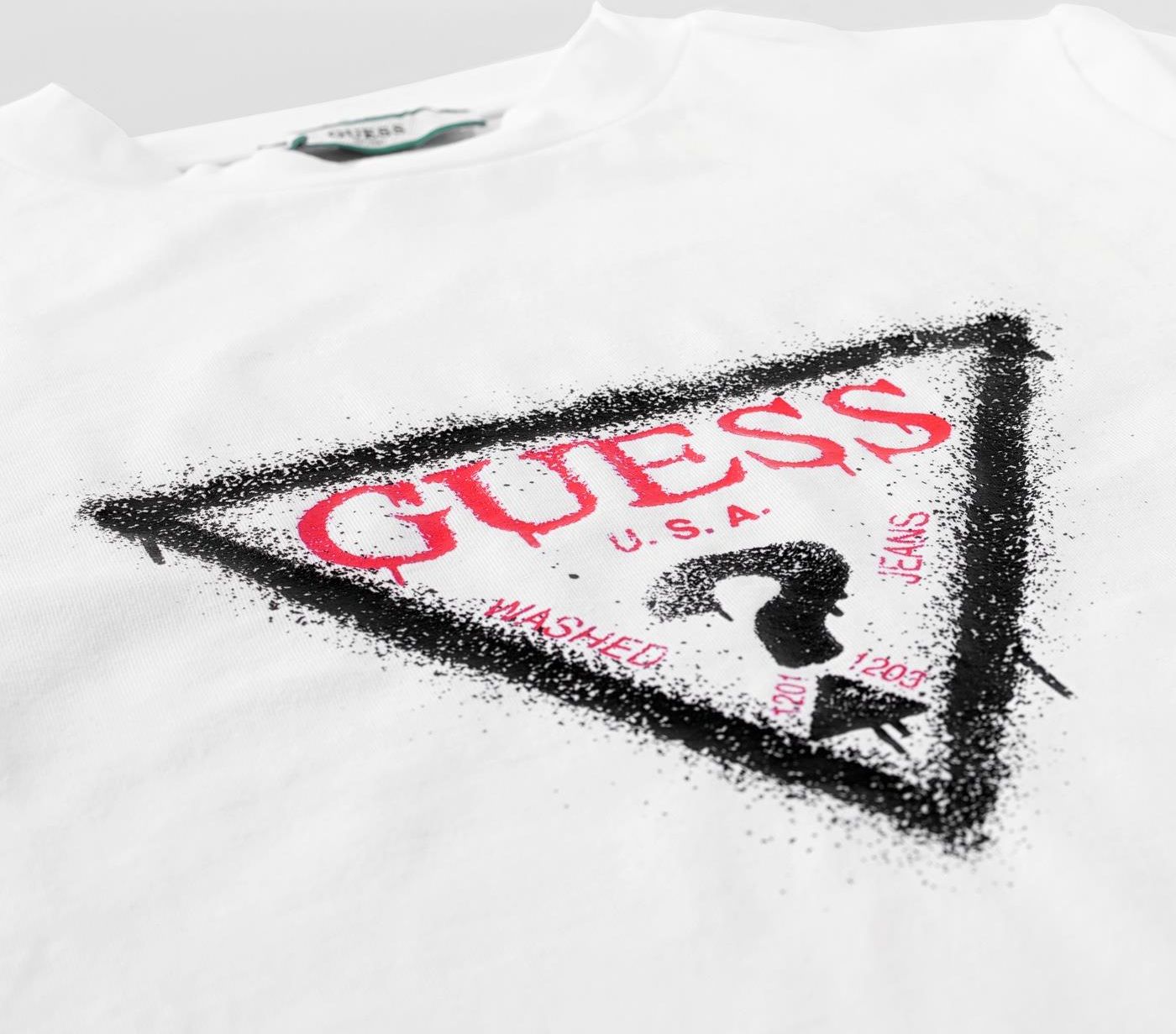 Damska koszulka SS CALLISTA TEE W0BI0BJ1311 TWHT GUESS Ceny i