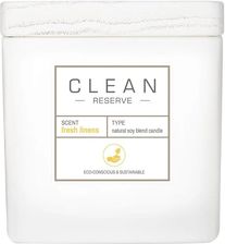 Zdjęcie Clean Reserve Home Collection Fresh Linens Candle 227g 168691 - Orneta