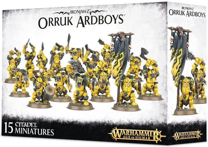 Age of Sigmar: Orruk Ardboyz – A&M Hobby Shop Age of Sigmar: Orruk Ardboyz – A&M Hobby Shop