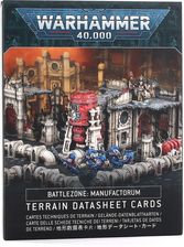 Zdjęcie Games Workshop Warhammer 40k Battlezone Manufactorum Datasheet Cards - Reszel