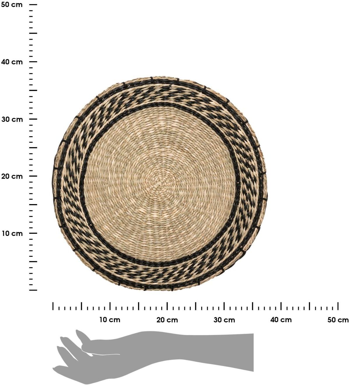 Podkładka Na Krzesło Oasis 38cm - zdjęcie 1 Podkładka Na Krzesło Oasis 38cm