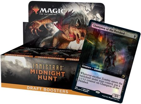 magic the gathering innistrad midnight hunt draft booster box Amazon.com: Magic The Gathering Innistrad: Midnight Hunt Set Booster Box main image 1