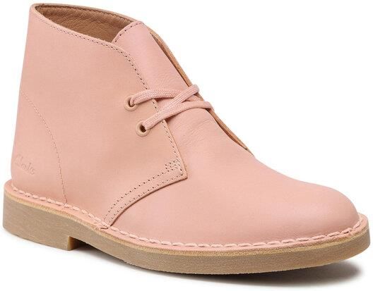 Clarks Botki Desert Boot 2 261563764 Różowy - Ceny i opinie - Ceneo.pl