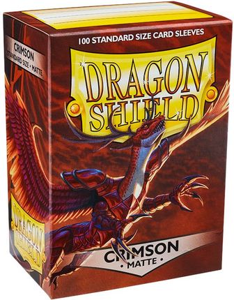 Dragon Shield Standard Sleeves Matte Crimson (100szt.)
