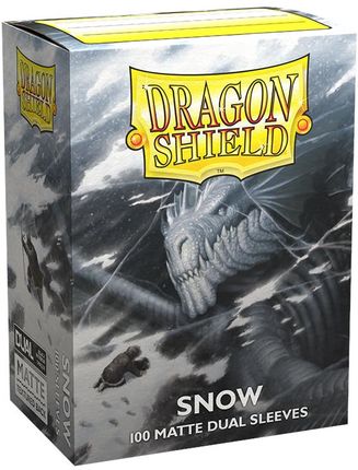 Dragon Shield Dual Matte Sleeves Snow 'Nirin' (100szt.)