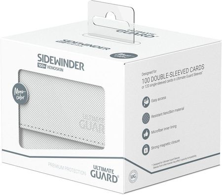 Ultimate Guard Sidewinder 100+ XenoSkin Monocolor White
