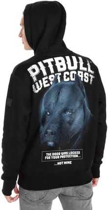 Bluza z kapturem Pit Bull Black Dog '21 Czarna 