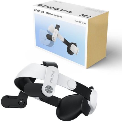 Vortex Virtual Reality BOBOVR M2 Pasek Elite Strap z regulacją Oculus Quest 2 Biały