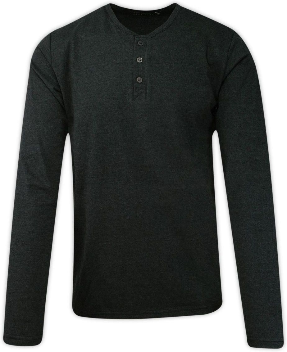 T-shirt Grafitowy z Długim Rękawem, Longsleeve, Męski