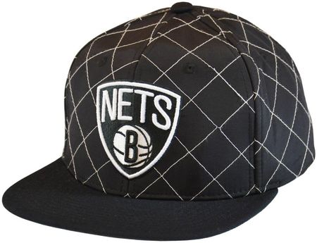Czapka z daszkiem Mitchell & Ness NBA Quilted Taslan Snapback Brooklyn Nets