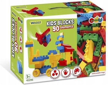 Wader Kids Blocks Klocki 90 El Kreatywne Twórz I Buduj