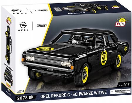 Cobi Klocki 24333 Opel Record C-Schwarze Witwe 2078 Klocków