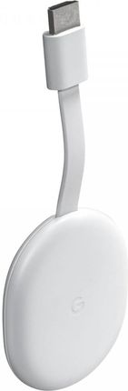 Chromecast with Google TV 4K ホワイト Odtwarzacz multimedialny Google Chromecast 4.0 4k Biały
