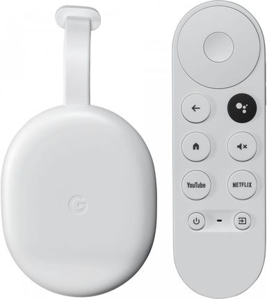 Google Chromecast 4.0 4k DE Biały