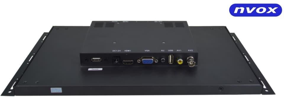 NVOX MONITOR DOTYKOWY IPS OPEN FRAME LED 13CALIFULL HD VGA HDMI USB AV 12V 230V - zdjęcie 1 NVOX MONITOR DOTYKOWY IPS OPEN FRAME LED 13CALIFULL HD VGA HDMI USB AV 12V 230V
