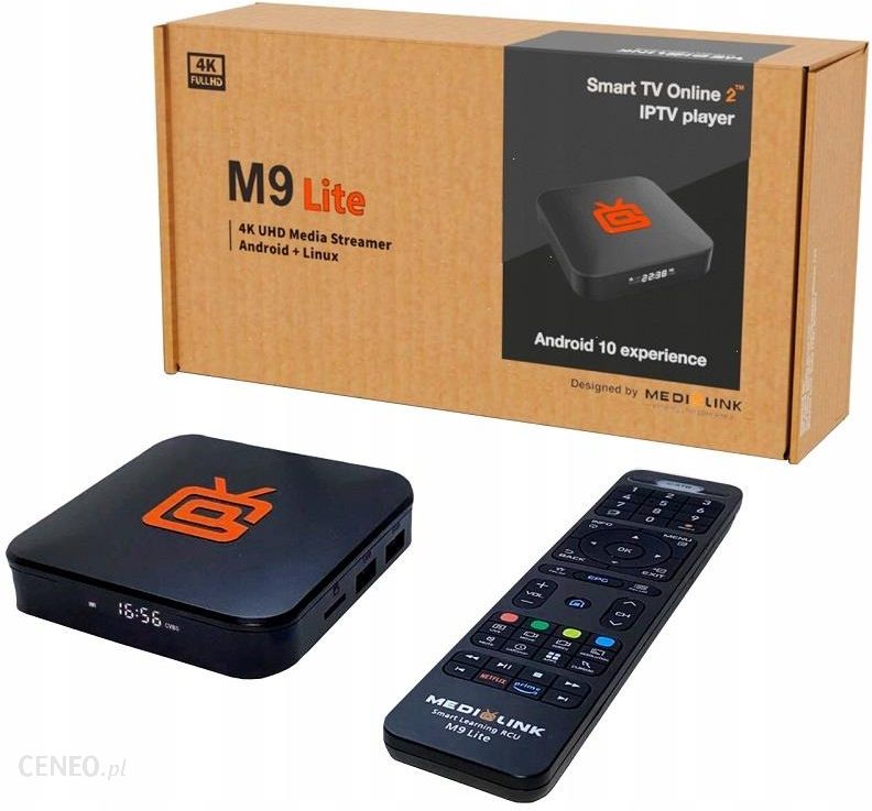 MEDIALINK MEDIALINK SMART TV ANDROID BOX MEDI@LINK M9 LITE 4K IPTV