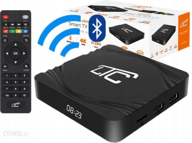 Odtwarzacz multimedialny LTC SMART BOX TV 4K NETFLIX