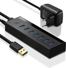Zdjęcie UGREEN ADAPTER 7W1 US219 HUB USB DO 7X USB 3.0 - Buk