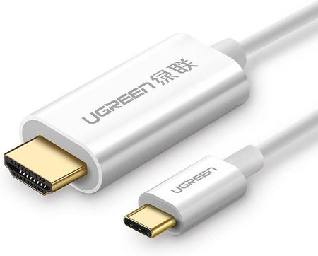 UGREEN KABEL USB-C DO HDMI MM121, 4K, 1.5M (BIAŁY) (29761) CZARNY (29761)