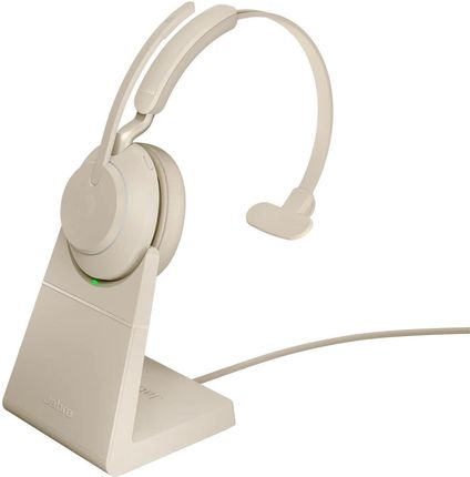 Jabra Evolve2 65, Uc Mono Zestaw Słuchawkowy Opaska Na Głowę Usb Type-C Bluetooth Beżowy (26599889988)
