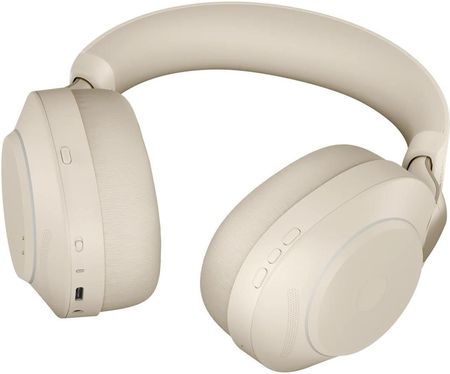 Jabra Evolve2 85, Uc Stereo Zestaw Słuchawkowy Opaska Na Głowę Złącze 3,5Mm Usb Type-C Bluetooth Beżowy (28599989898)