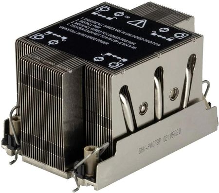 Supermicro Snk-P0078P Wentylator Do Pc Procesor Radiator Czarny, Stal Nierdzewna (Snkp0078P)