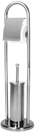 Aquamarin Wolnostojący Zestaw Wc 81x22 Cm Srebrny 79283 - zdjęcie 4