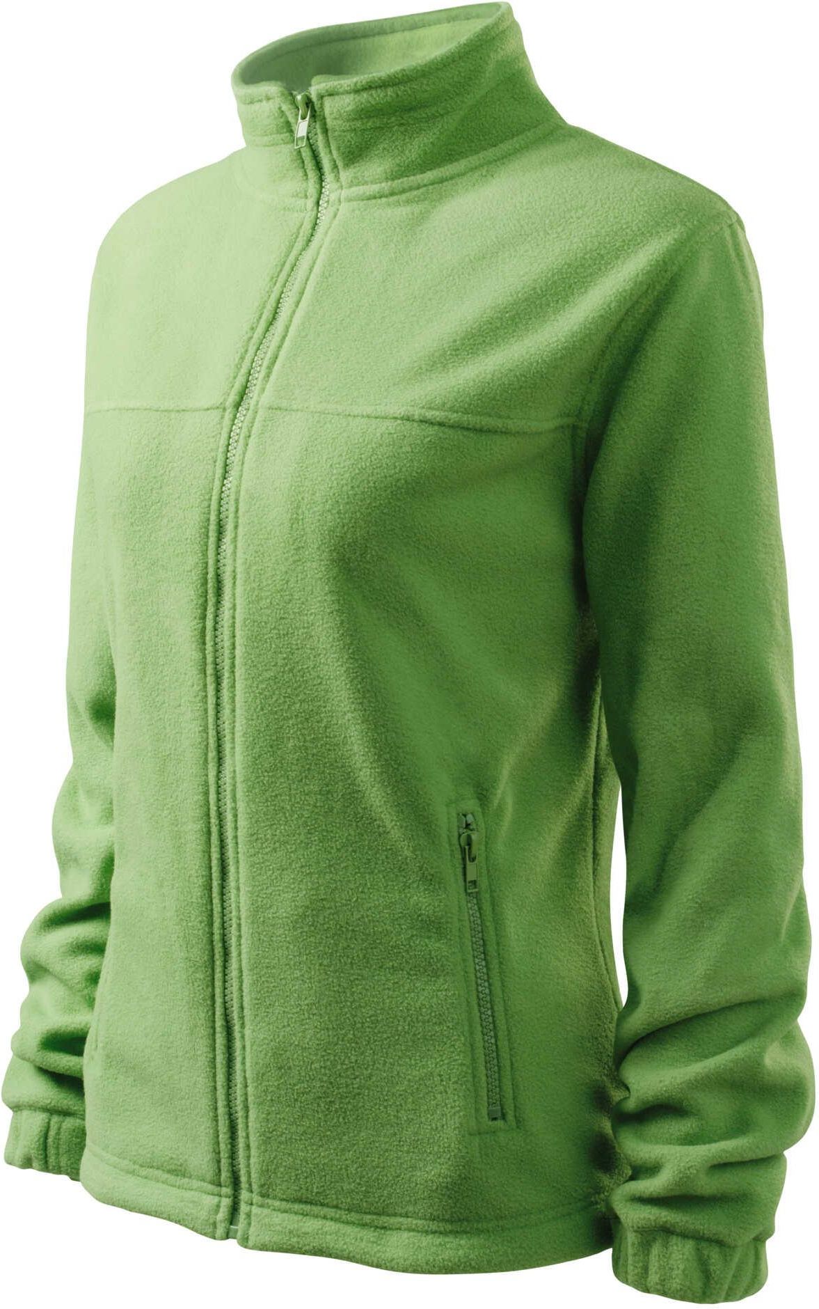 POLAR damski, bluza polarowa, rozpinana, kieszenie na suwak, RIMECK, JACKET 504, groszkowy - zdjęcie 6 POLAR damski, bluza polarowa, rozpinana, kieszenie na suwak, RIMECK, JACKET 504, groszkowy