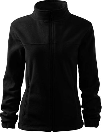 POLAR damski, bluza damska, zapinana na suwak, zasuwane kieszenie, RIMECK, JACKET 504, czarny