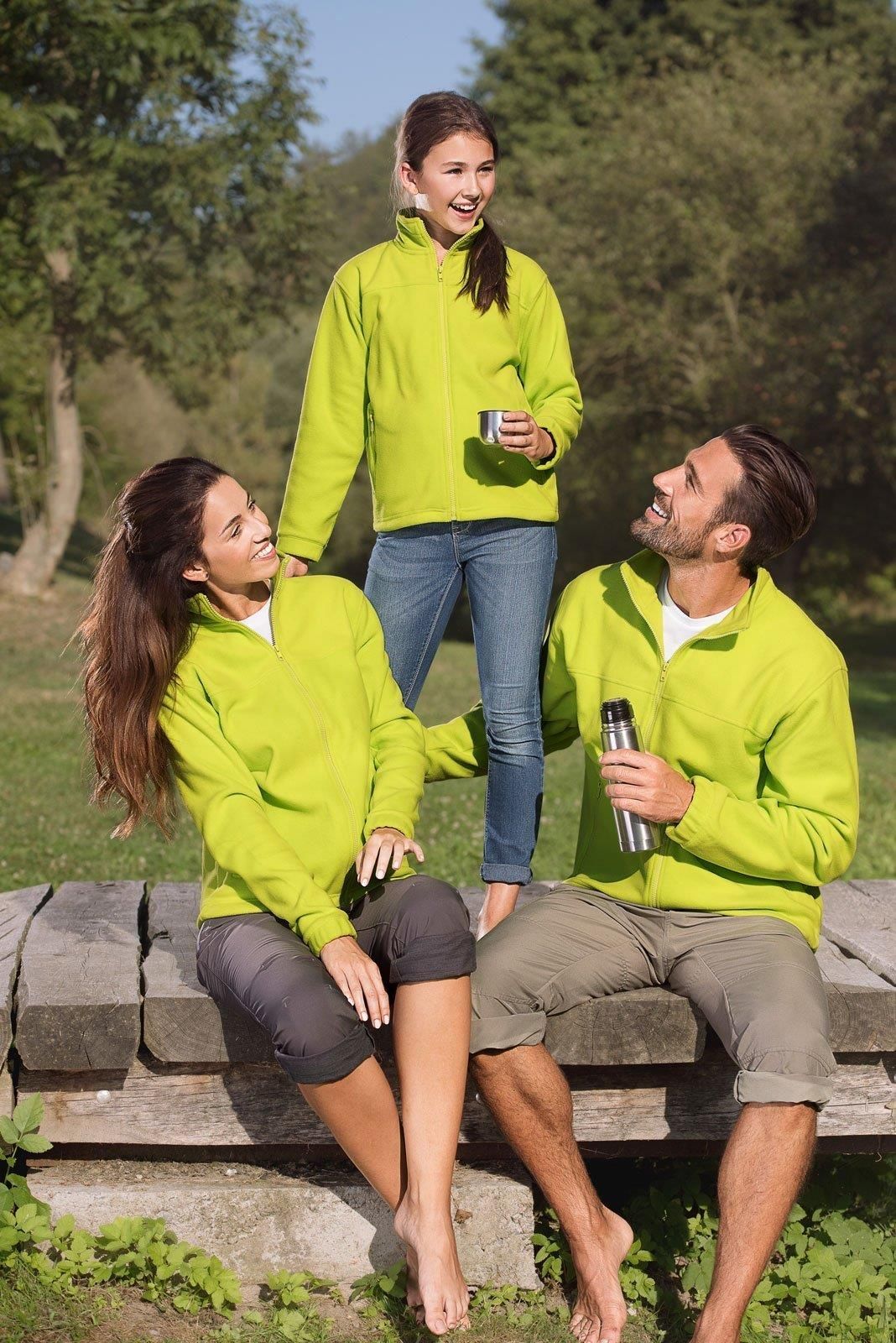 POLAR damski, bluza polarowa, rozpinana, kieszenie na suwak, RIMECK, JACKET 504, pomarańczowy - zdjęcie 2 POLAR damski, bluza polarowa, rozpinana, kieszenie na suwak, RIMECK, JACKET 504, pomarańczowy