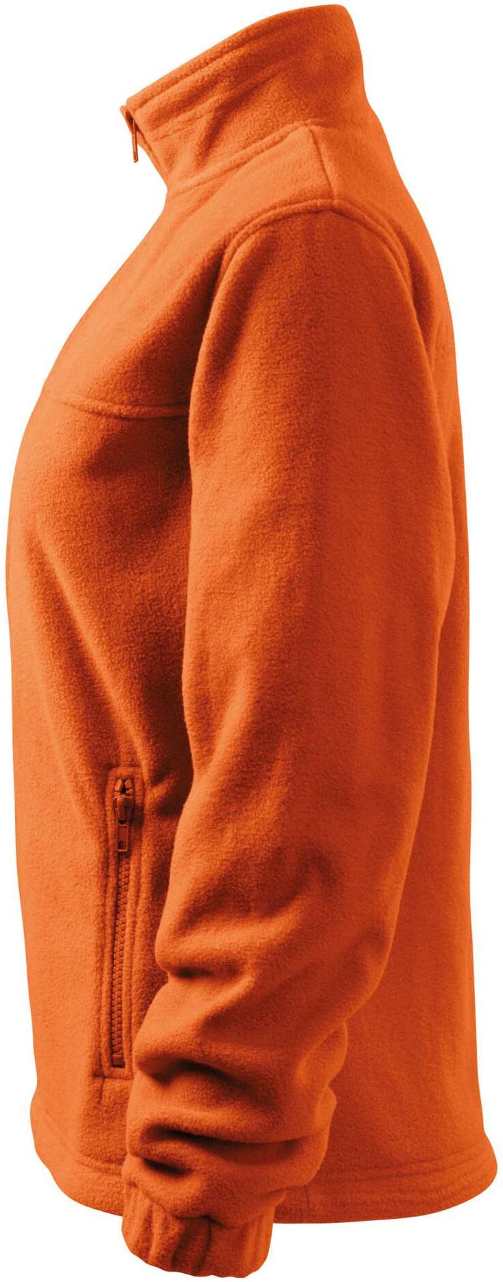 POLAR damski, bluza polarowa, rozpinana, kieszenie na suwak, RIMECK, JACKET 504, pomarańczowy - zdjęcie 6 POLAR damski, bluza polarowa, rozpinana, kieszenie na suwak, RIMECK, JACKET 504, pomarańczowy