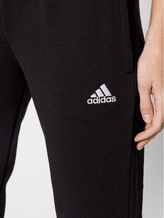 Adidas Spodnie dresowe Essentials French Terry Logo GM5526 Czarny Slim Fit  - Ceny i opinie - Ceneo.pl