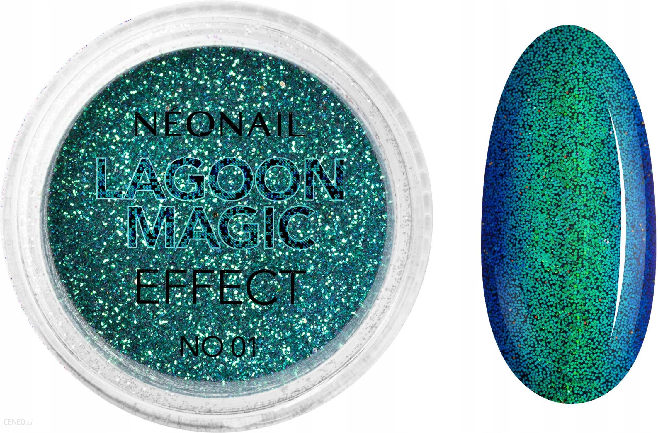 Neonail Pyłek Do Zdobień Lagoon Magic Effect 01 2G