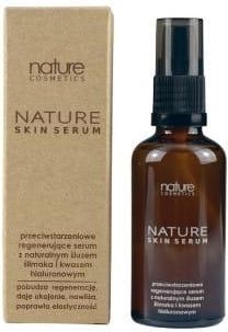 Nature Cosmetics Nature Skin Serum Żel Z Naturalnym Śluzem Ślimaka I Kwasem Hialuronowym 10 ml