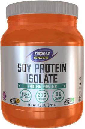 Now Foods Soy Protein Isolate Gmo Free Unflavoured 544G