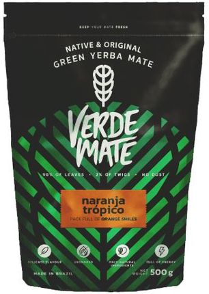 Yerba mate Verde Mate Green Naranja Tropico 0,5kg