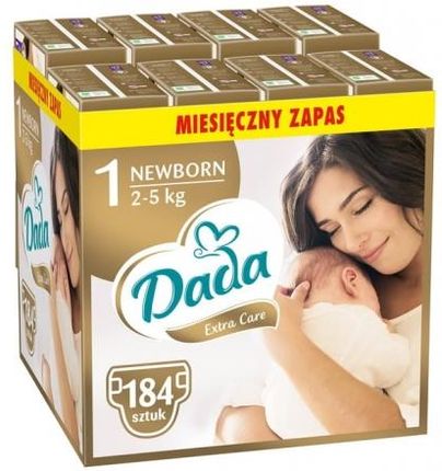 Dada Pieluchy Jednorazowe Extra Care 1 Newborn 2‑5Kg 8X23Szt.