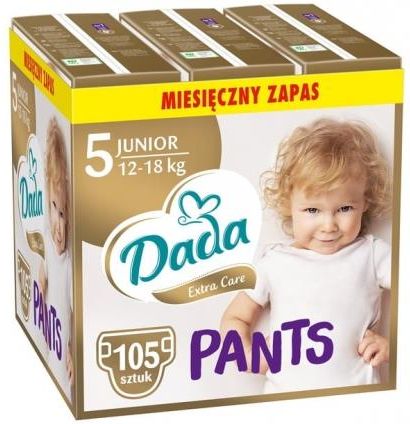 Dada Extra Care Pieluchomajtki Pants 5 Junior 3X35Szt.