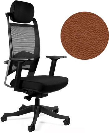 Fotel Ergonomiczny Fulkrum Hl Skóra Hl3-Brąz