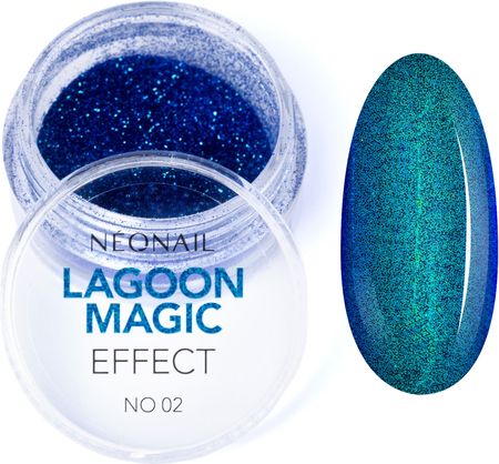 Neonail Pyłek Do Zdobień Paznokci Lagoon Magic Effect 02