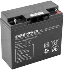 Zdjęcie EUROPOWER  Akumulator serii EP 12V 17Ah - Władysławowo
