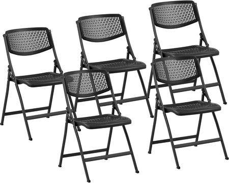 Fromm & Starck Krzesła 5 Szt 540x430mm Czarne Star Seat 38 Ex10260323